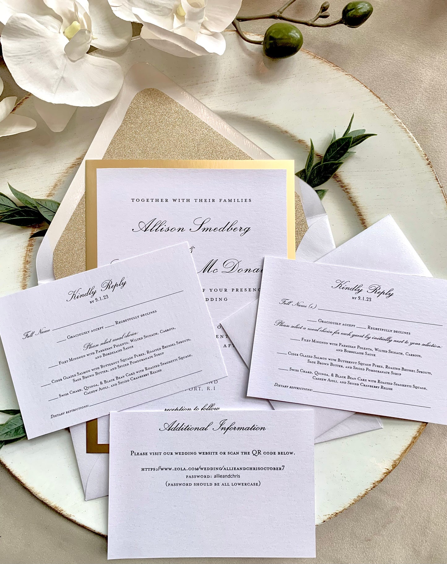 Amila Invitation Suite
