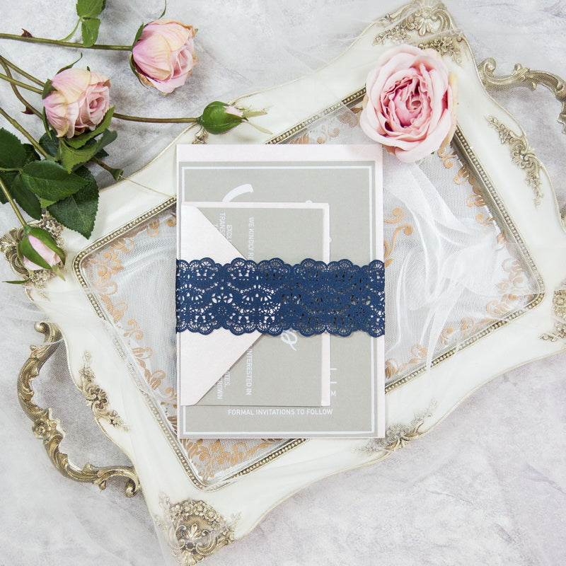 Lace Laser Cut Belly Band
